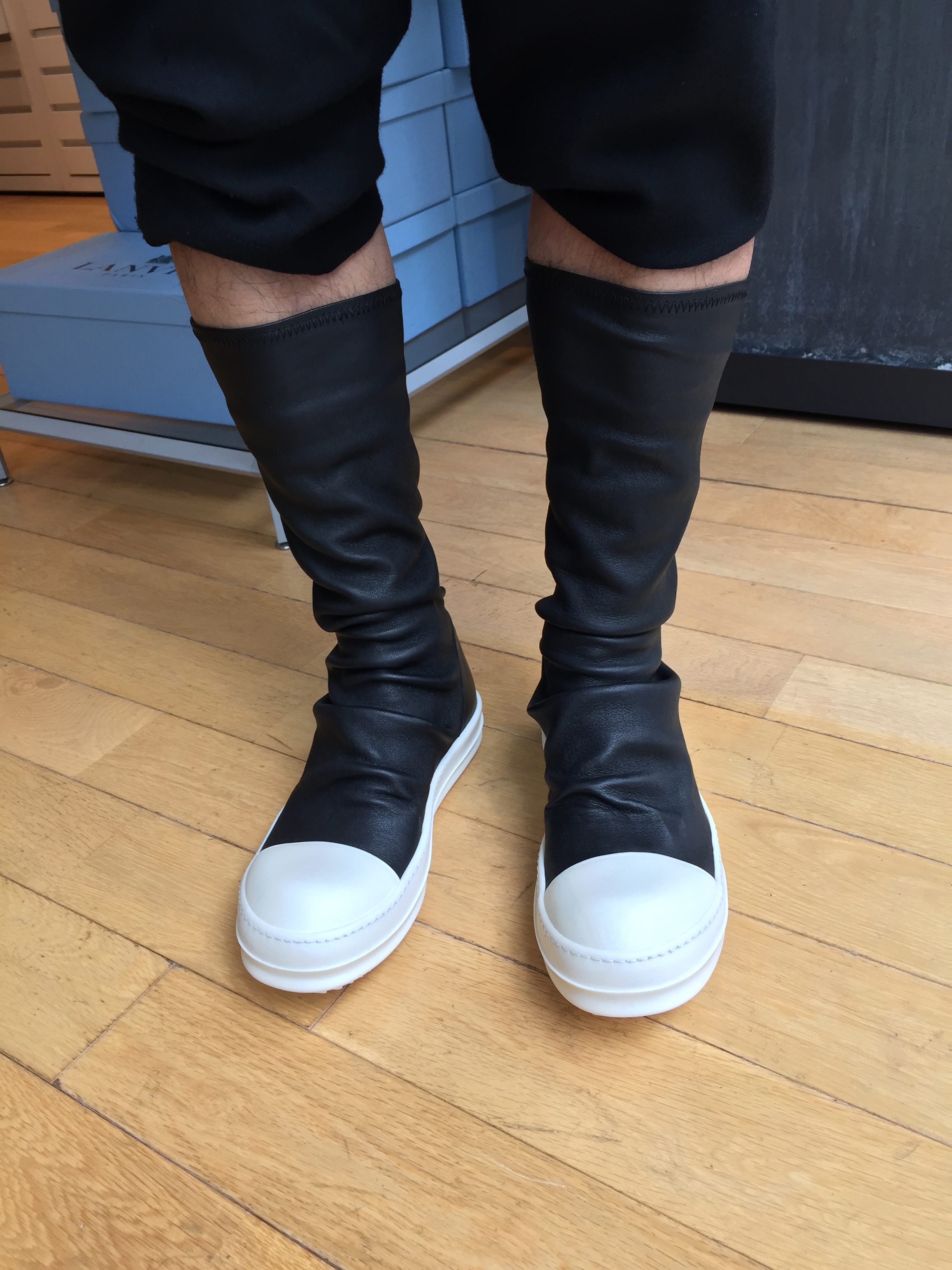 RICK OWENS リックオウエンス ソックスニーカー - スニーカー